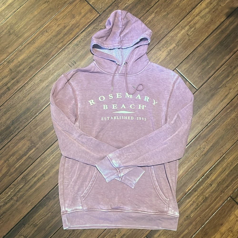 Rosemary Beach Burnout Hoodie Size Medium